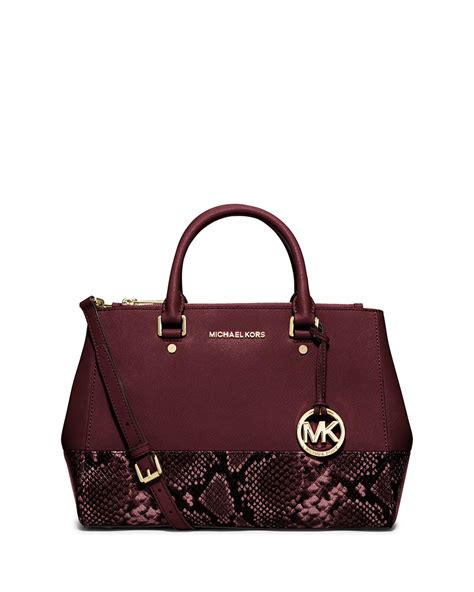 michael kors sutton merlot bag|Michael Kors Sutton Bag for sale .